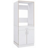 MID.YOU OMARICA ZA PRALNI STROJ bela, medeni hrast | Shoptok.si