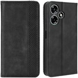 INORCO Za Infinix Hot 30 Play Retro PU usnjena torbica za telefon Folio Stojalo Denarnica Zaščitna lupina, (22037060) Cene