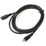 JWD Kabl produzni Type C M to Type C Z 2m crni | ePonuda.com