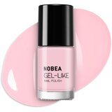 NOBEA Day-to-Day Gel-like Nail Polish lak za nohte z gel učinkom odtenek Baby pink #N49 6 ml | Shoptok.si