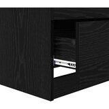  Noćni ormar 2 pcs Crni hrast 45 x 39 x 50cm Konstruirano drvo | shoptok.hr