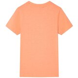  Dječja majica kratkih rukava neonskonarančasta 128 | shoptok.hr