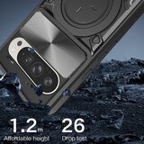Techsuit CamGuard Pro zaštitna maska za Google Pixel 9 / 9 Pro - crna | shoptok.hr