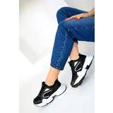 Soho Black Matte-White Women's Sneakers 17226