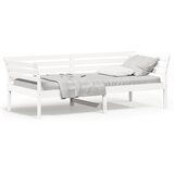  Dnevni krevet bez madraca bijeli 100x200 cm od masivne borovine | shoptok.hr