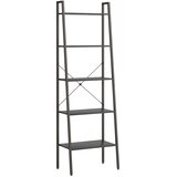  Samostojeće police s 5 razina crne 56 x 35 x 174 cm | shoptok.hr