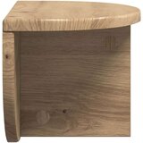  Stenska polica Umetni hrast 38 x 19 x 19 cm Konstruiran les, (5000201633) | Shoptok.si