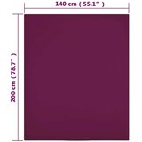 vidaXL Plahte s gumicom od žerseja 2 kom bordo 140 x 200 cm pamučne | shoptok.hr