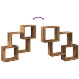 vidaXL Zidni ormarić 78x18x71 cm boja starog drva konstruirano drvo | shoptok.hr