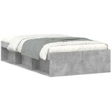  Kreveta siva boja betona 90 x 190 cm | shoptok.hr