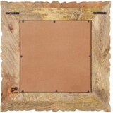  Ogledalo od masivnog drva manga 50 x 50 cm | shoptok.hr
