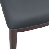  Stolac za blagovanje 2 pcs Svijetlosmeđa i crna | shoptok.hr
