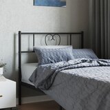 vidaXL Metalno uzglavlje crno 90 cm | shoptok.hr