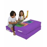 Atelier Del Sofa lazy bag Kids Double Seat Pouf Purple cene