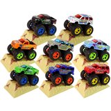  Resorak Monster Truck Pull Back drive Rubber tyres Metal body + Evolving Ramp Cijene