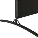 Sobna pregrada s 6 panela crna 520x180 cm od tkanine | shoptok.hr