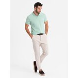 Ombre Cotton pique knit polo shirt - mint | shoptok.hr