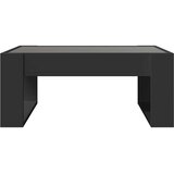  Stolić za kavu s beskonačnim LED svjetlima crni 70x53x30 cm | shoptok.hr