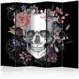  Paravan u 5 dijelova - Skull and Flowers II [Room Dividers] 225x172 Cijene