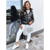 DStreet Krótka zimowa kurtka damska LOLAROSE czarna | Shoptok.si