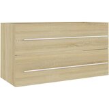  2-dijelni set kupaonskog namještaja boja hrasta sonome iverica | shoptok.hr