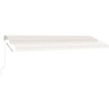  Prostostoječa ročno zložljiva tenda 500x300 cm krem, (20728890) | Shoptok.si