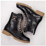 Remonte Visoke superge Oficerki D8663-00 Črna | Shoptok.si