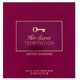 Antonio Banderas Her Secret Temptation Toaletna voda za ženske 80 ml | Shoptok.si