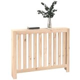 vidaXL Pokrov za radiator 108,5x19x84 cm trdna borovina | Shoptok.si