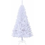  Umjetno božićno drvce s gustim granama bijelo 150 cm PVC | shoptok.hr