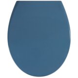 Wenko Temno modra WC deska z enostavnim zapiranjem Samos, 44,5 x 37,5 cm Cene