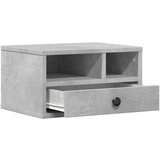 vidaXL Stalak za pisač siva boja betona 40x32x22,5cm konstruirano drvo | shoptok.hr