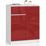 AKORD KOMODA K80 2D 1SZ CLP RDEČI GLOS, (21702952) Cene