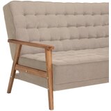 P & B ZOFA S POSTELJNO FUNKCIJO, bež tekstil | Shoptok.si