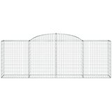  Lučne gabionske košare 5 kom 300x50x100/120cm pocinčano željezo | shoptok.hr