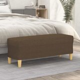 vidaXL Klop rjava 100x35x41 cm blago Cene