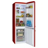 kombinovani retro frizider fk2965.3raa 182 cm crveni