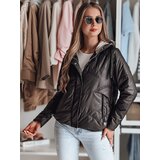 DStreet Kurtka damska przejściowa pikowana z kapturem NIVESSO czarna | Shoptok.si