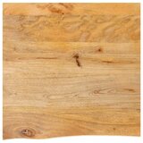 vidaXL Stolna ploča sa živim rubom 80x80x3 8 cm od masivnog drva manga - Prirodna 80 x 80 x 3.8 cm 1 masivno drvo manga | shoptok.hr