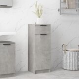 Maison Chic Kopalniška omarica - Kopalniški kabinet betonsko siva 32x34x90 cm konstruiran les, (21794365) | Shoptok.si