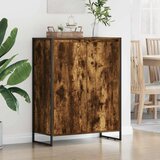  Omara za čevlje Dimni hrast 79 x 36 x 100 cm Konstruiran les, (5000113265) | Shoptok.si