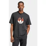 Adidas Majica Flames Logo IS0178 Črna Loose Fit