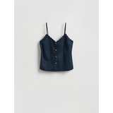 Reserved Ženska bluza - mornarsko plava | shoptok.hr