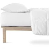 Bijela plahta s gumom od jerseya 160x200 cm Boxspring –