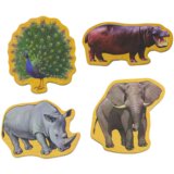  Wooden Magnets Wild Animals Safari 20 pieces | shoptok.hr