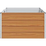  Povišena gredica - Vrtna gredica Svijetlosmeđa 160 x 80 x 45 cm | shoptok.hr
