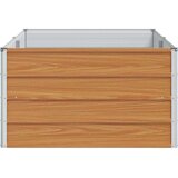  Vrtna visoka greda Svetlo rjava 160 x 80 x 45 cm | Shoptok.si