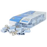Rapesco Foldback sponke 19mm modra Smiley 80/1 1424, (20378948) | Shoptok.si
