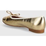 Billi Bi Kožne balerinke boja: zlatna, A6021 | shoptok.hr