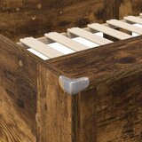  Krevet na kat za djecu s pohranom Dimljeni hrast 80 x 200 cm | shoptok.hr